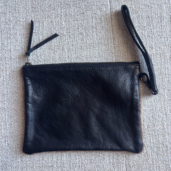 Kemo Sabe Cowhide Leather Purse 9”X7” - Picture 2 of 3